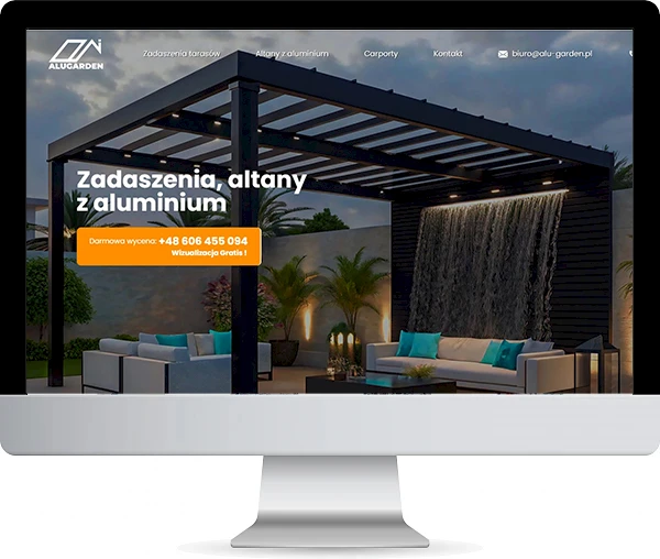 Alu-Garden - Altany ze szkła